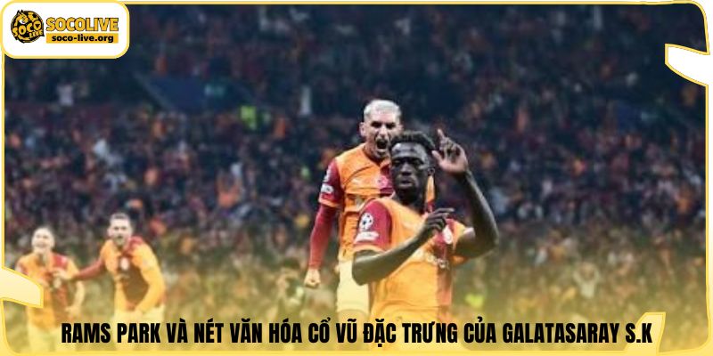 Rams Park và nét văn hóa cổ vũ đặc trưng của Galatasaray S.K